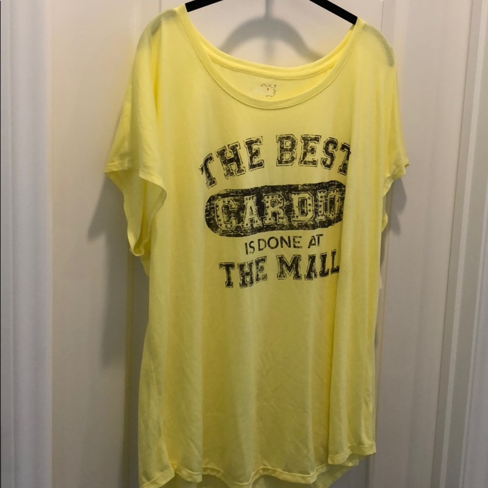 Style & Sport yellow tee shirt nighty brand new
